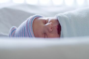 baby heeft een goed slaapritme