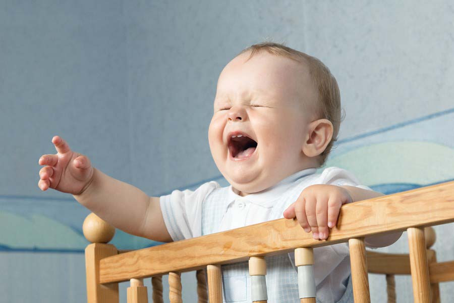 Baby wil niet slapen
