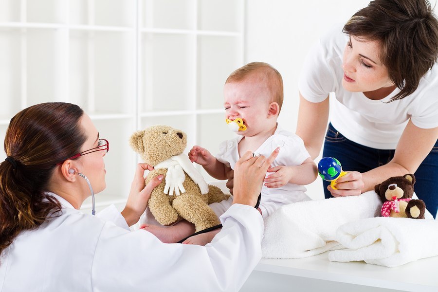 Baby heeft last van zesde ziekte