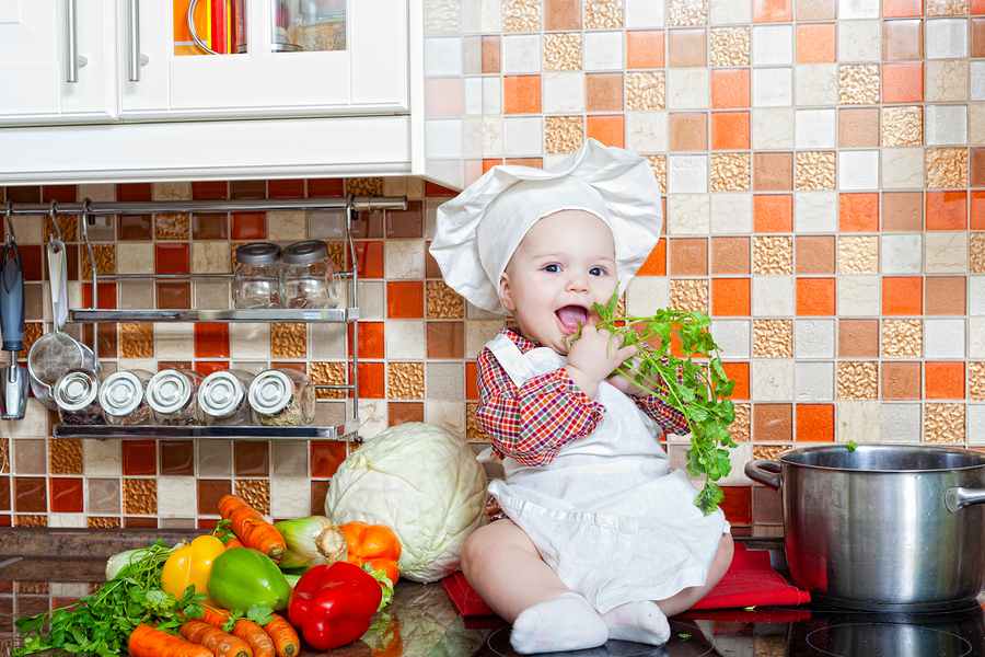 Tip om je baby groente te leren eten