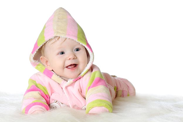 Baby van 5 maanden oud