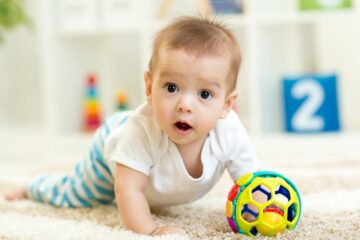 baby bij kinderdagopvang