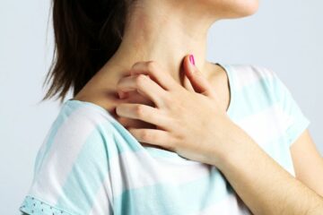 zwangerschapsjeuk bij vrouw