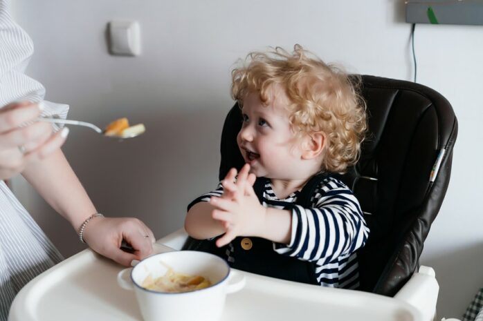 Baby wil niet eten, zingen