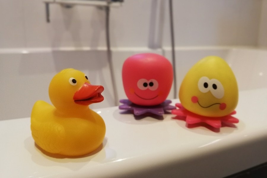 Badspeeltjes om mee te spelen