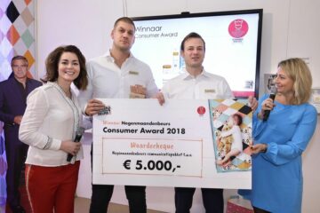 Uitreiking Innovation Consumer Award 2018 op de Negenmaandenbeurs