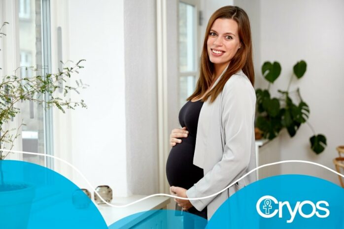 Cryos zwangere vrouw