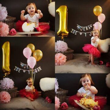 Smash cake zoë