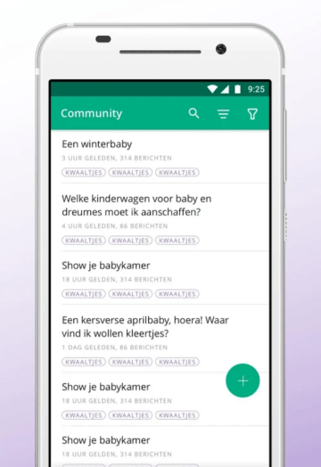 community zwangerschapsapp