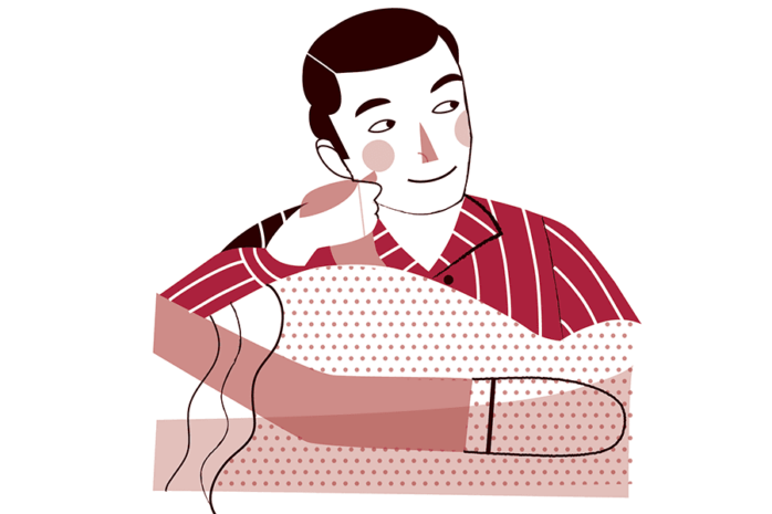 Man ondersteunt zijn vrouw tijdens de bevalling