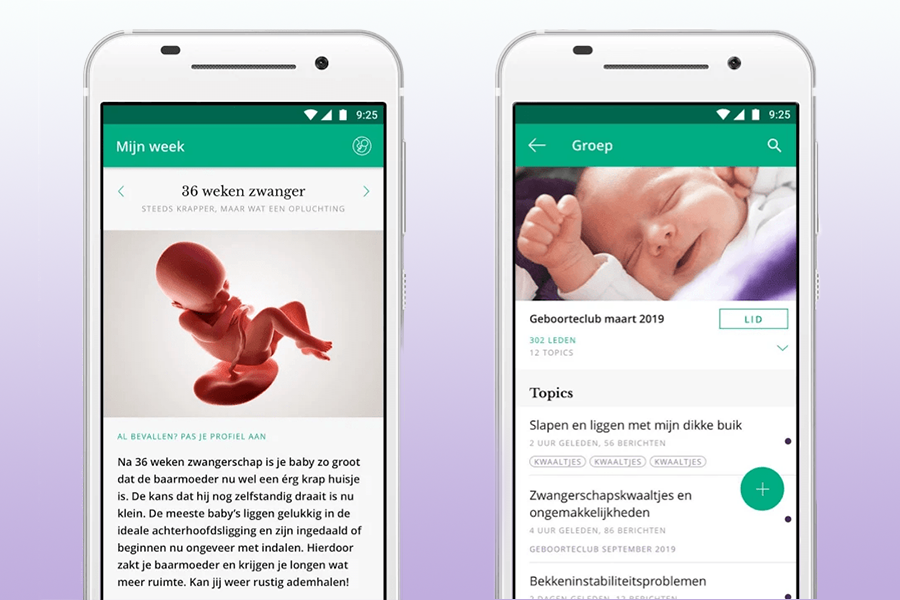 24Baby app screenshots