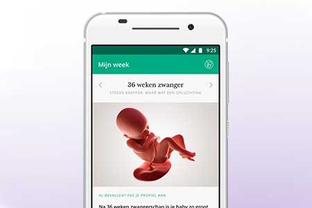 24Baby app - volg je zwangerschap van week tot week