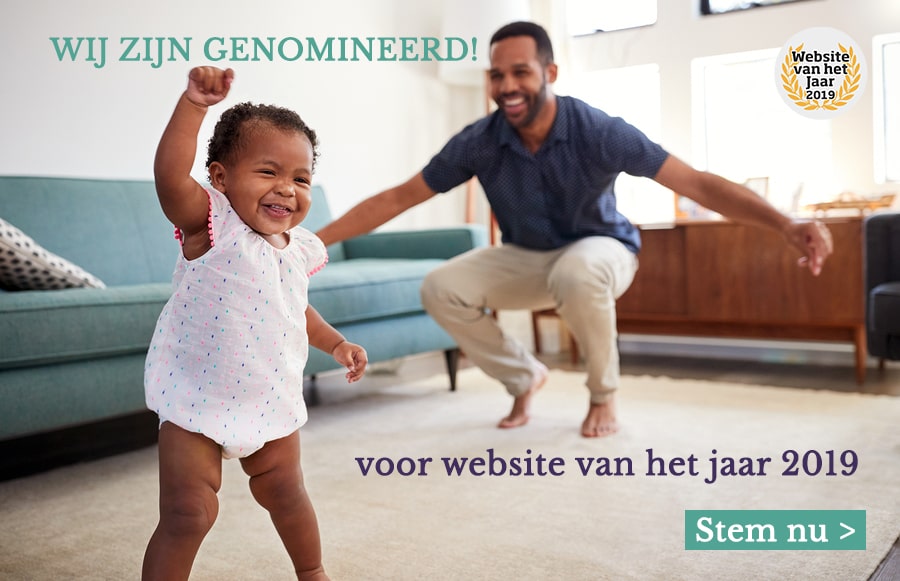 Baby viert dat 24Baby.nl is genomineerd voor Website van het Jaar 2019