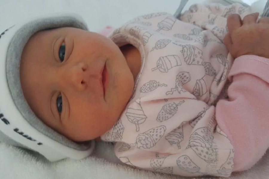 Bevallingsverhaal van een vaginale stuitbevalling van baby Amber