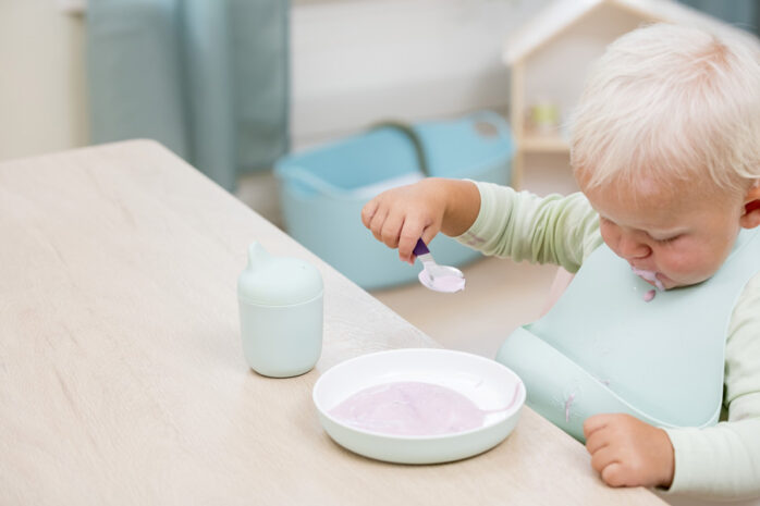 Baby met Stokke Munch
