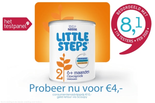 Promotie Little Steps 2 opvolgmelk