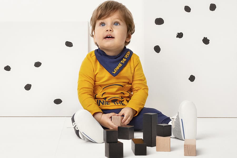baby in comics babykleding Winnie de Poeh