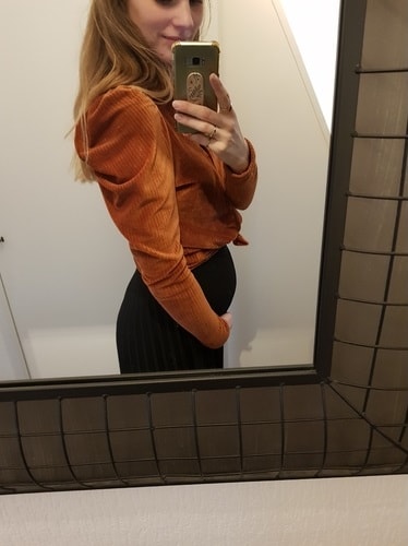 Buik bij 13 weken zwanger