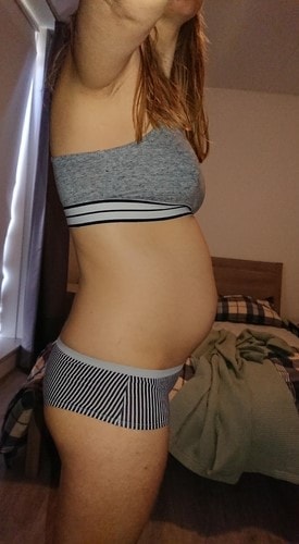 Buikfoto bij 30 weken zwanger