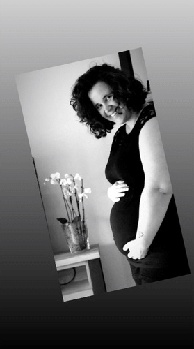 20 weken zwangere vrouw buik