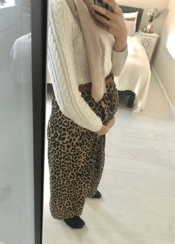 23 weken zwanger buik foto