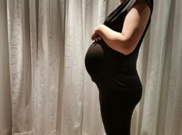 Buikfoto bij 38 weken zwanger