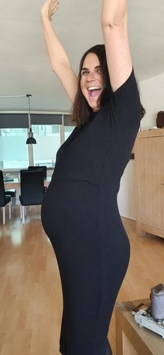 26 weken zwanger buikje