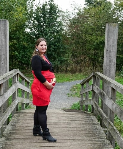 Buikfoto bij 37 weken zwanger