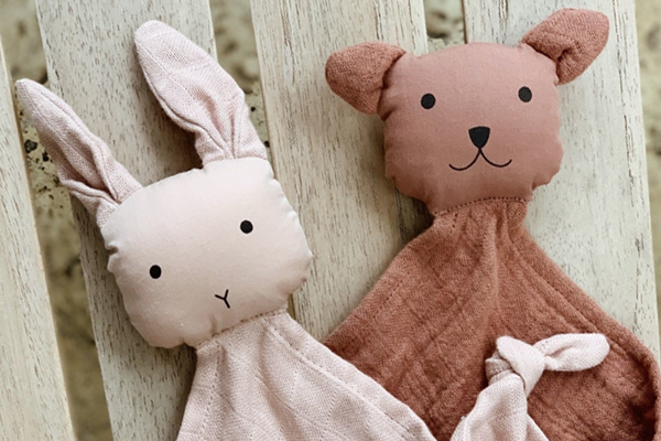 knuffeldoekjes van KIDOOZ als leuk kraamcadeau