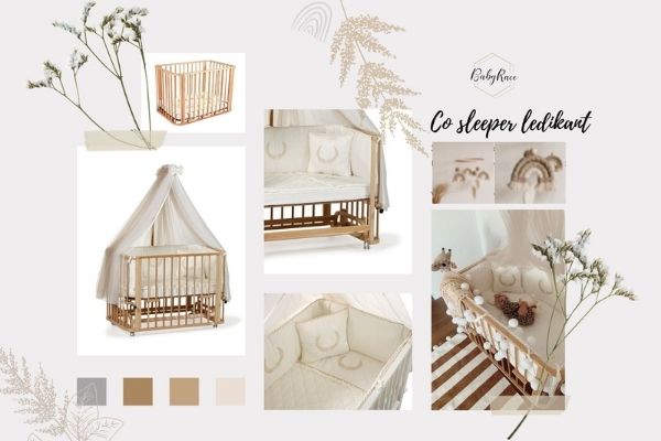 Voorbeeld van co-sleeper ledikant van BabyRace