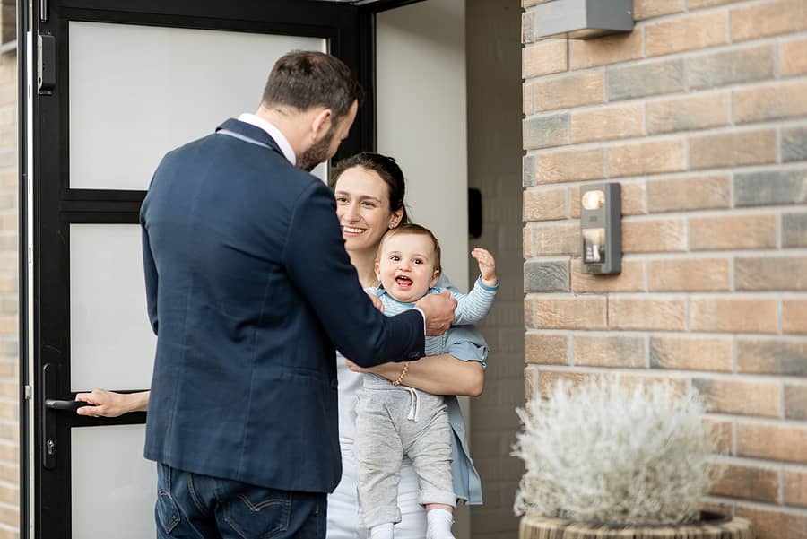 Kind wisselt van huis bij co-ouderschap