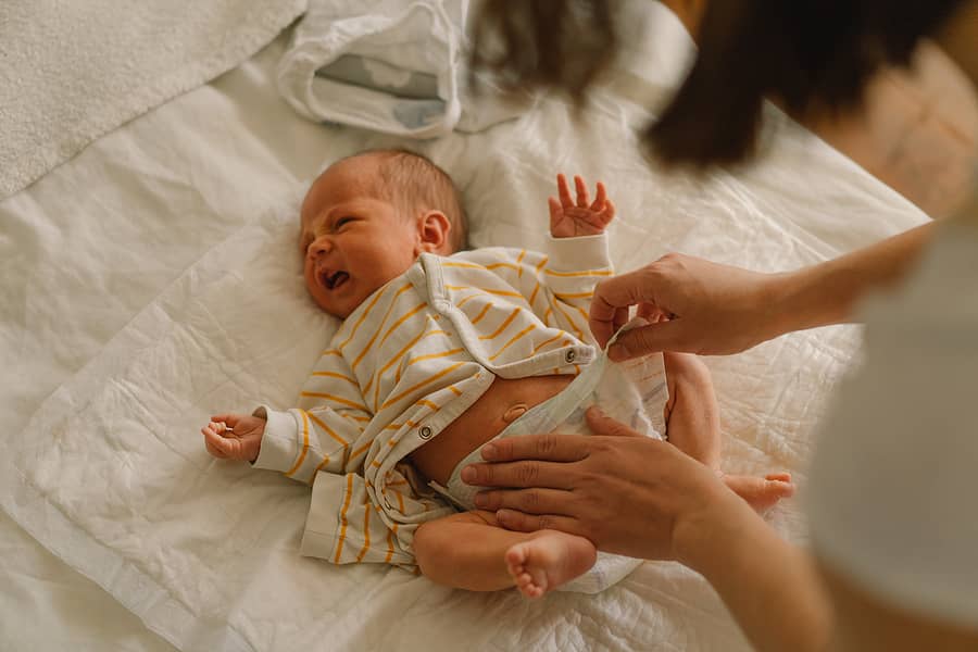 Baby krijgt kraamzorg waarvoor ouders eigen bijdrage betalen