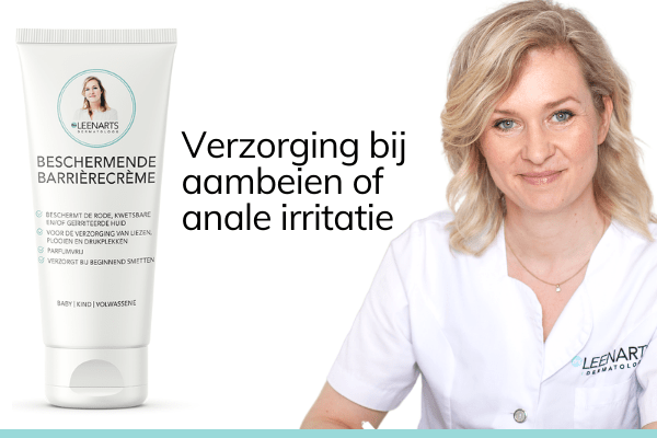 Verzorging bij aambeien of anale irritatie
