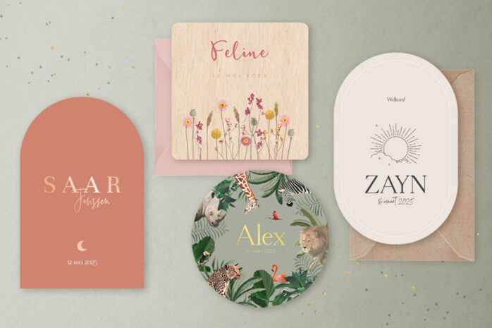 Specials geboortekaartjes