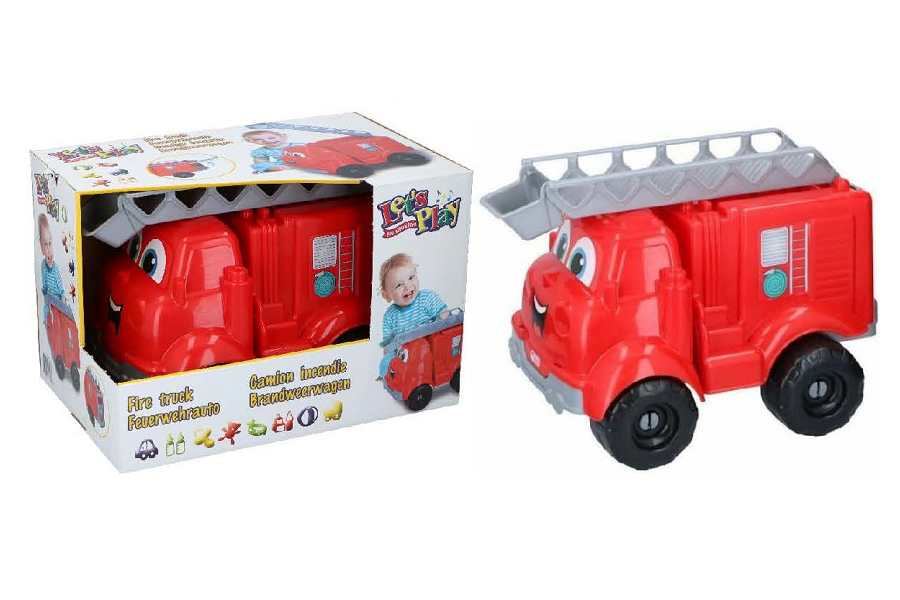 Brandweerwagen veiligheidswaarschuwing