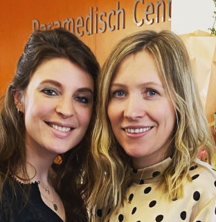 Sabrina en Sylvia verloskundigen