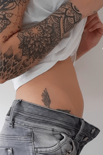 Babybauch 7. SSW