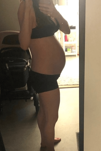 babybauch 41. SSW