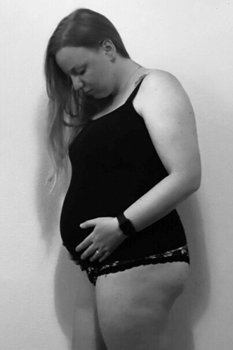 Babybauch 13. SSW