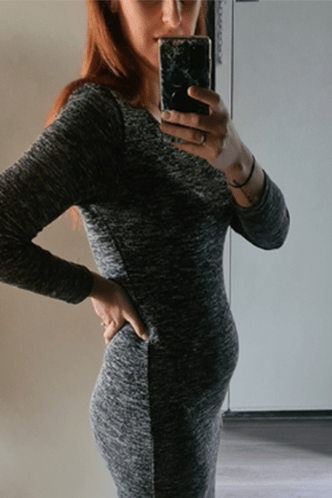 Babybauch 10. SSW