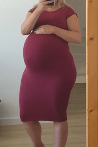 babybauch 41. SSW