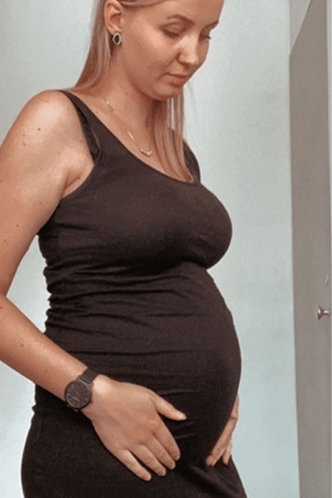 Babybauch 22. SSW