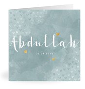 Geboortekaartjes met de naam Abdullah