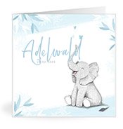 Geboortekaartjes met de naam Adelwald