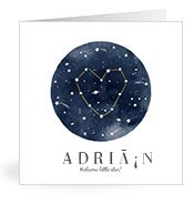 Geburtskarten mit dem Vornamen Adrián