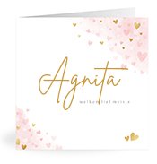 Geboortekaartjes met de naam Agnita