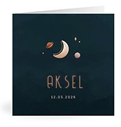 Geboortekaartjes met de naam Aksel