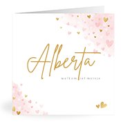 Geboortekaartjes met de naam Alberta