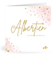 Geboortekaartjes met de naam Albertien