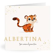 Geboortekaartjes met de naam Albertina